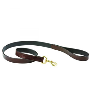 Weatherbeeta Padded Leather Dog Lead Brown Weatherbeeta Padded Leather Dog Lead Brown