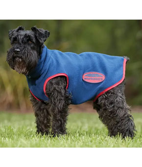 Weatherbeeta ComFiTec Fleece Zip Dog Coat - Navy/Red Weatherbeeta ComFiTec Fleece Zip Dog Coat - Navy/Red