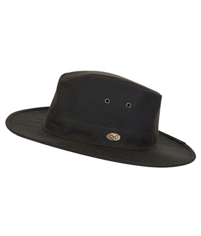 Hoggs Of Fife Caledonia Waxed Hat - Antique Olive Hoggs Of Fife Caledonia Waxed Hat - Antique Olive