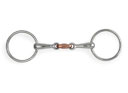 Shires Loose Ring Copper Lozenge Snaffle