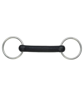 Shires Flexible Rubber Mouth Snaffle Shires Flexible Rubber Mouth Snaffle