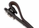 LeMieux Diamante Brown Leather Browband Rose