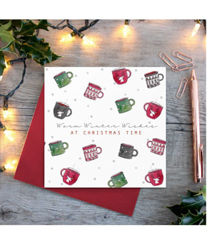 Toasted Crumpet Warm Winter Wishes Christmas Card Toasted Crumpet Warm Winter Wishes Christmas Card