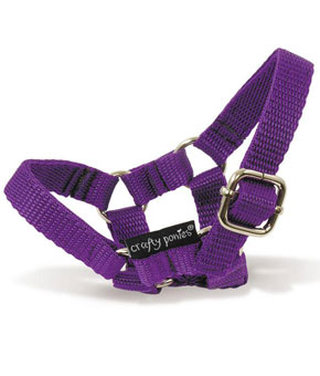 Crafty Ponies Headcollar Purple Crafty Ponies Headcollar Purple