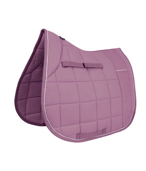 Hy Equestrian Synergy Saddle Pad - Grape/Silver Hy Equestrian Synergy Saddle Pad - Grape/Silver