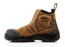 Buckler Leather Safety Dealer Boot + bANg guardz Brown