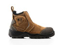 Buckler Leather Safety Dealer Boot + bANg guardz Brown
