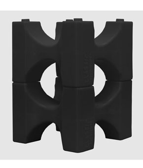 Classic Show Jumps Stackaletti Pack of 6 Black Classic Show Jumps Stackaletti Pack of 6 Black