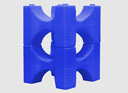 Classic Show Jumps Stackaletti Pack of 6 Blue