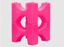 Classic Show Jumps Stackaletti Pack of 6 Pink