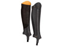 Moretta Lucetta Leather Gaiters Black