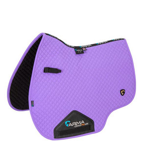 Shires ARMA Luxe Saddlecloth Lilac Shires ARMA Luxe Saddlecloth Lilac