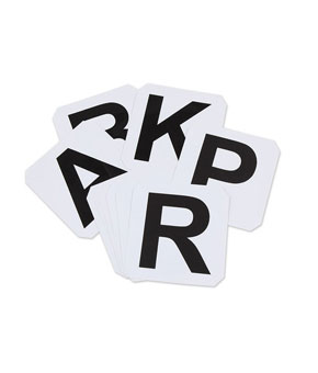 Shires Self-adhesive Dressage Letters Shires Self-adhesive Dressage Letters