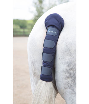 Shires ARMA Padded Tail Guard Navy Shires ARMA Padded Tail Guard Navy