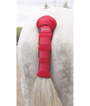 Shires ARMA Padded Tail Guard Red Shires ARMA Padded Tail Guard Red