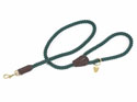 Digby & Fox Rope Dog Lead Green