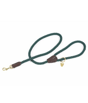 Digby & Fox Rope Dog Lead Green Digby & Fox Rope Dog Lead Green