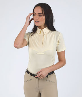 Aubrion Short Sleeve Tie Shirt - Yellow Aubrion Short Sleeve Tie Shirt - Yellow