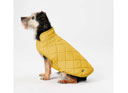 Joules Quilted Dog Coat Antique Gold