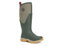 Muck Boot Women's Arctic Sport II Tall Olive Herringbone Print
