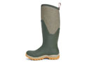 Muck Boot Women's Arctic Sport II Tall Olive Herringbone Print