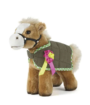 Living Nature Horse with Jacket 23cm Plush Toy Living Nature Horse with Jacket 23cm Plush Toy