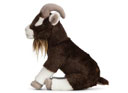 Living Nature Sitting Brown Goat 20cm