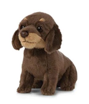 Living Nature Dachshund Puppy Plush Toy Living Nature Dachshund Puppy Plush Toy