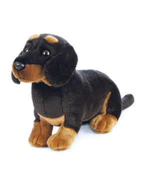 Living Nature Dachshund 20cm Plush Toy Living Nature Dachshund 20cm Plush Toy