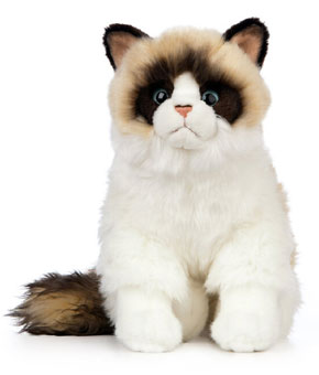 Living Nature Ragdoll Cat 25cm Plush Toy Living Nature Ragdoll Cat 25cm Plush Toy