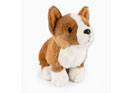 Living Nature Sitting Corgi Plush Toy