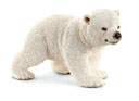 Schleich Polar Bear Cub, Walking