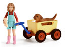 Schleich Puppy Wagon Ride