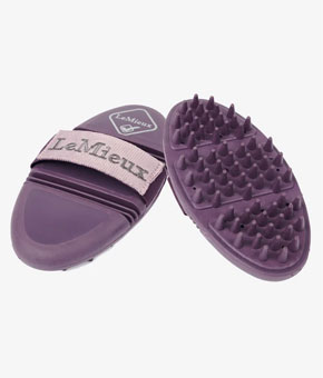LeMieux Flexi Massage Brush - Fig LeMieux Flexi Massage Brush - Fig