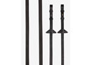 LeMieux Soft Rubber Reins Brown