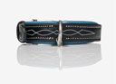 LeMieux Windsor Dog Collar Black/Ice Blue