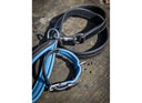LeMieux Windsor Dog Collar Black/Ice Blue