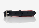 LeMieux Windsor Dog Collar Black/Burgundy