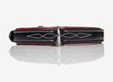 LeMieux Windsor Dog Collar Black/Burgundy