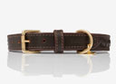 LeMieux Oxford Dog Collar Mahogany