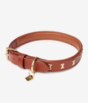 LeMieux Chelsea Dog Collar Tan