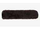 LeMieux Lambskin Noseband Cover Brown