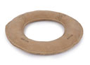 Digby & Fox Leather Frisbee Dog Toy