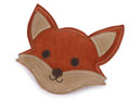 Digby & Fox Leather Fox Dog Toy