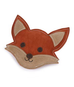 Digby & Fox Leather Fox Dog Toy Digby & Fox Leather Fox Dog Toy