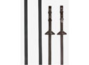 LeMieux Soft Rubber Reins Havana/Black