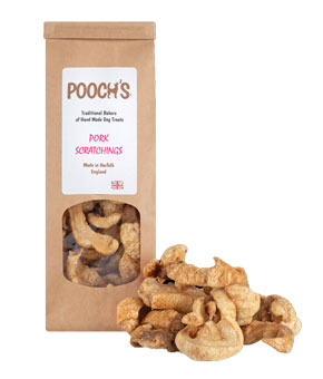 Pooch's Pork Scratchings (Gluten/Grain Free) Pooch's Pork Scratchings (Gluten/Grain Free)