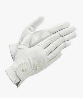 LeMieux Classic Riding Glove White