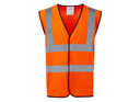 Castle Clothing Hi Vis Vest - Orange