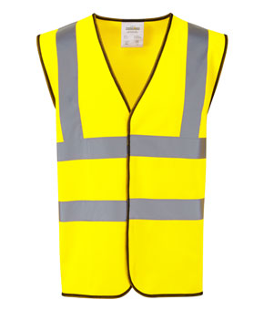 Castle Clothing Hi Vis Vest - Yellow Castle Clothing Hi Vis Vest - Yellow